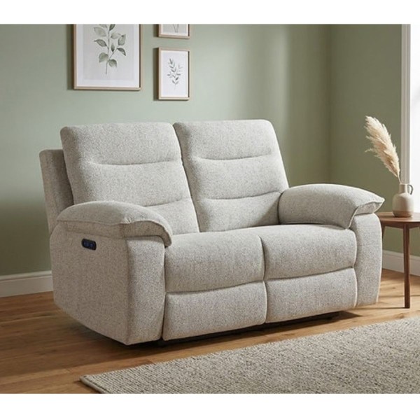 Windsor  2 Seater Electric Recliner Sofa - Cream