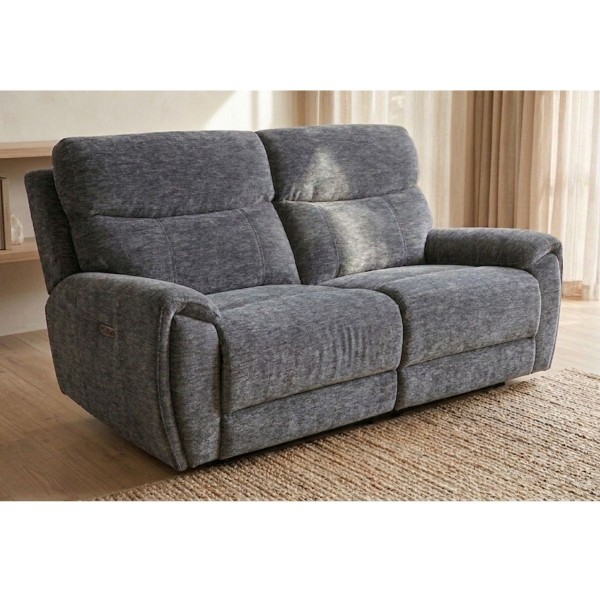 Taylor 2 Seater Electric Recliner Sofa - Grey