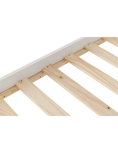 Amber 4FT6 Bedframe - White
