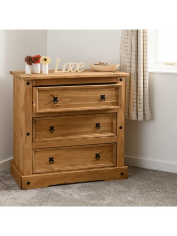 Corona 3 Drawer Chest -...