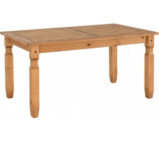 Corona 5FT Dining Table - Distressed Waxed Pine | furniture shop carlow, furniture carlow, furniture naas, furniture wexford, furniture ireland, furniture stores dublin
