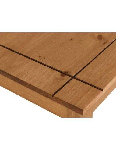 Corona Budget Dining Set - Distressed Waxed Pine