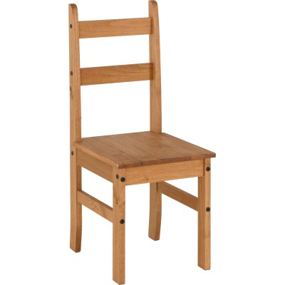 Corona Budget Dining Set - Distressed Waxed Pine