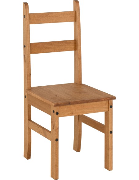 Corona Budget Dining Set - Distressed Waxed Pine