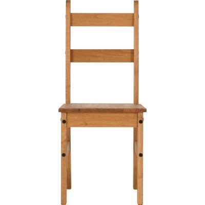 Corona Budget Dining Set - Distressed Waxed Pine
