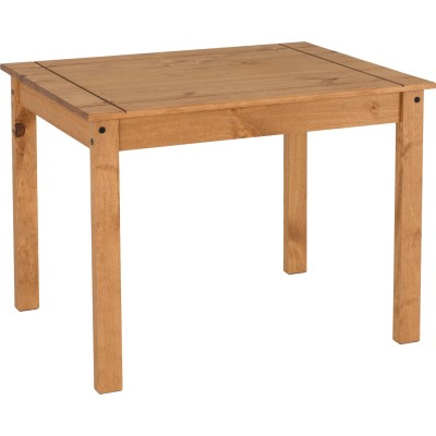 Corona Budget Dining Set - Distressed Waxed Pine