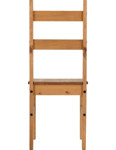 Corona Budget Dining Set - Distressed Waxed Pine