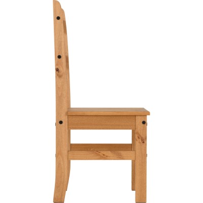 Corona Budget Dining Set - Distressed Waxed Pine