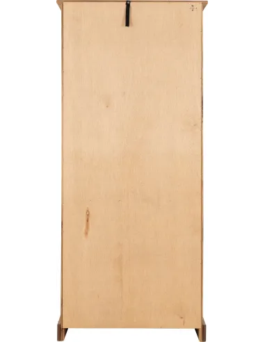 Corona Tall Bookcase - Distressed Waxed Pine