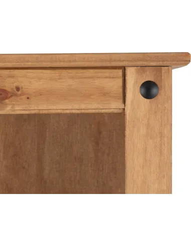 Corona Tall Bookcase - Distressed Waxed Pine