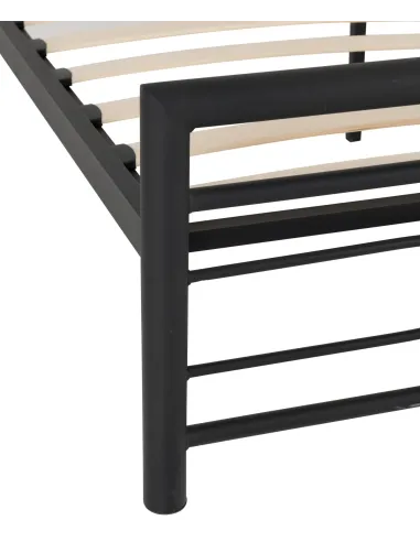 Kelly 4FT6 Bed - Black