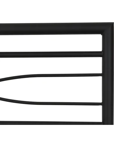 Kelly 4FT6 Bed - Black