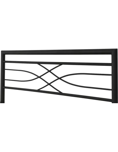 Kelly 4FT6 Bed - Black