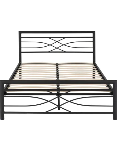 Kelly 4FT6 Bed - Black