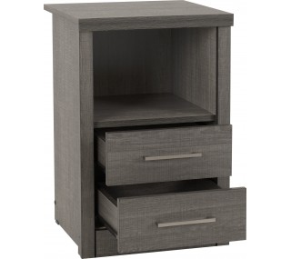 Lisbon 2 Drawer Bedside -...