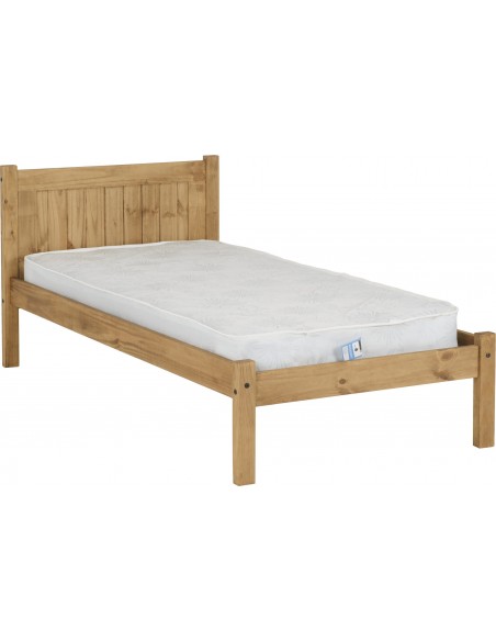 Maya 3FT Bedframe - Distressed Waxed Pine