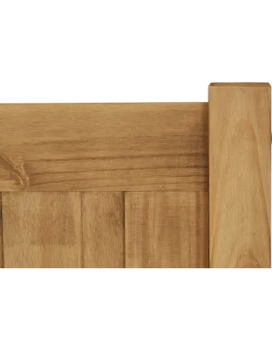 Maya 4FT Bedframe - Distressed Waxed Pine