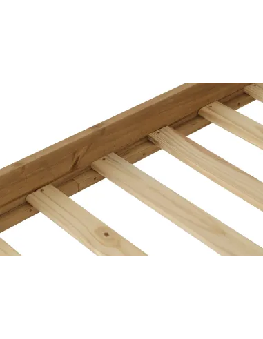 Maya 4FT Bedframe - Distressed Waxed Pine