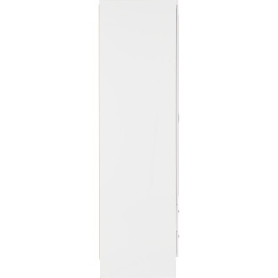 Nevada 6 Door 2 Drawer Wardrobe - White Gloss