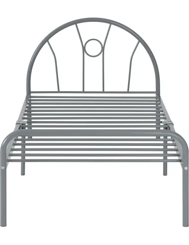 Nova 3FT Bed - Silver