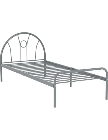 Nova 3FT Bed - Silver
