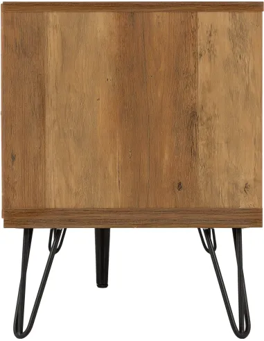 Ottawa 1 Door 2 Drawer TV Unit - Medium Oak Effect
