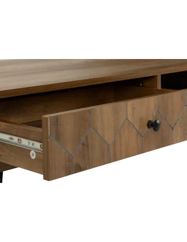 Ottawa 1 Drawer Coffee Table - Medium Oak Effect