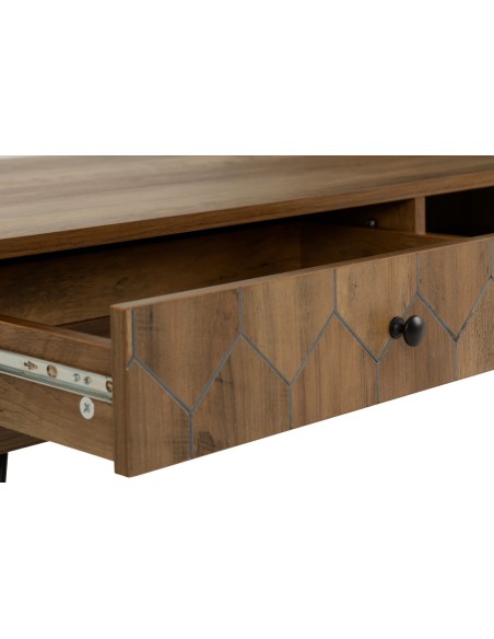 Ottawa 1 Drawer Coffee Table - Medium Oak Effect