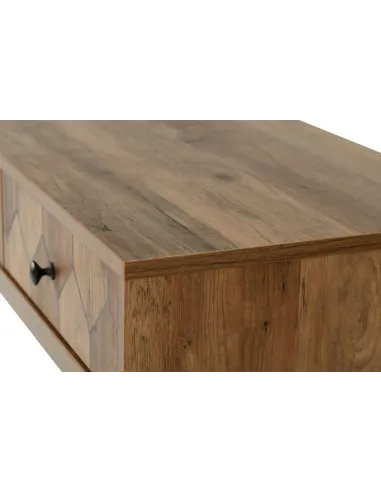 Ottawa 3 Drawer Console Table - Medium Oak Effect