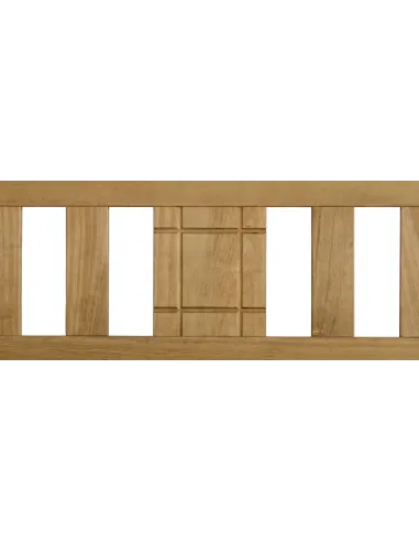 Rio 4FT6 Bed - Distressed Waxed Pine