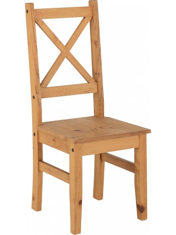 Salvador Dining Chair - Distressed Waxed Pine