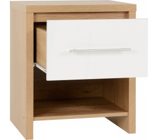 Seville 1 Drawer Bedside -...