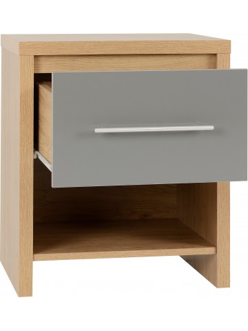 Seville 1 Drawer Bedside -...