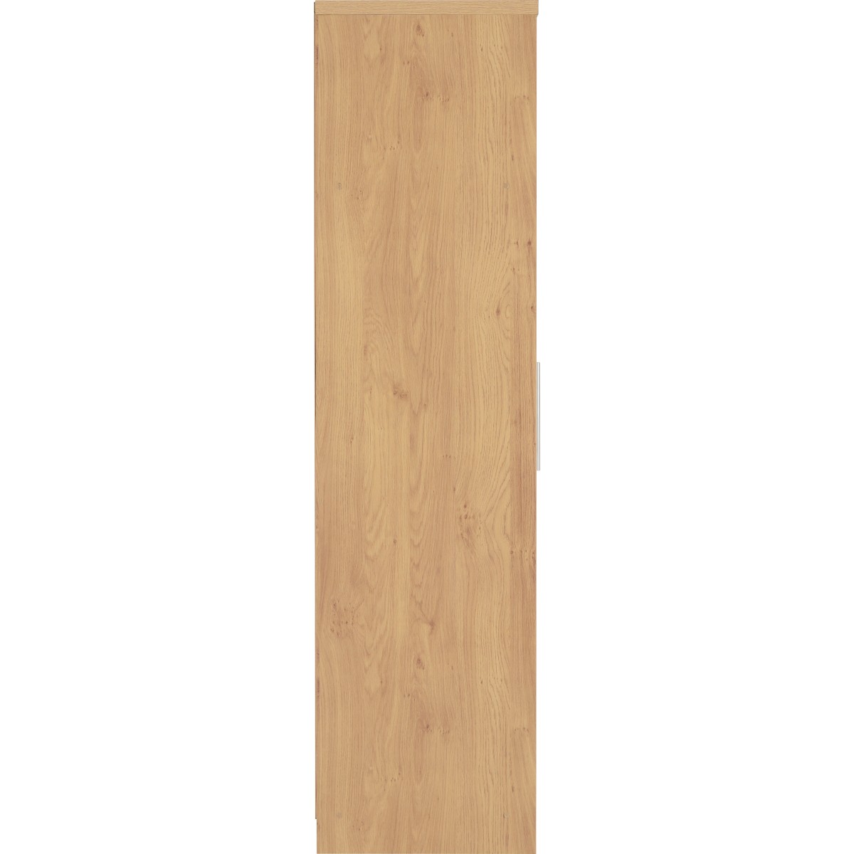 Seville 2 Door Wardrobe - White Gloss/Light Oak...