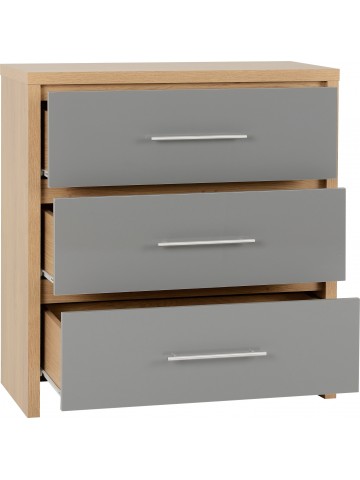 Seville 3 Drawer Chest -...