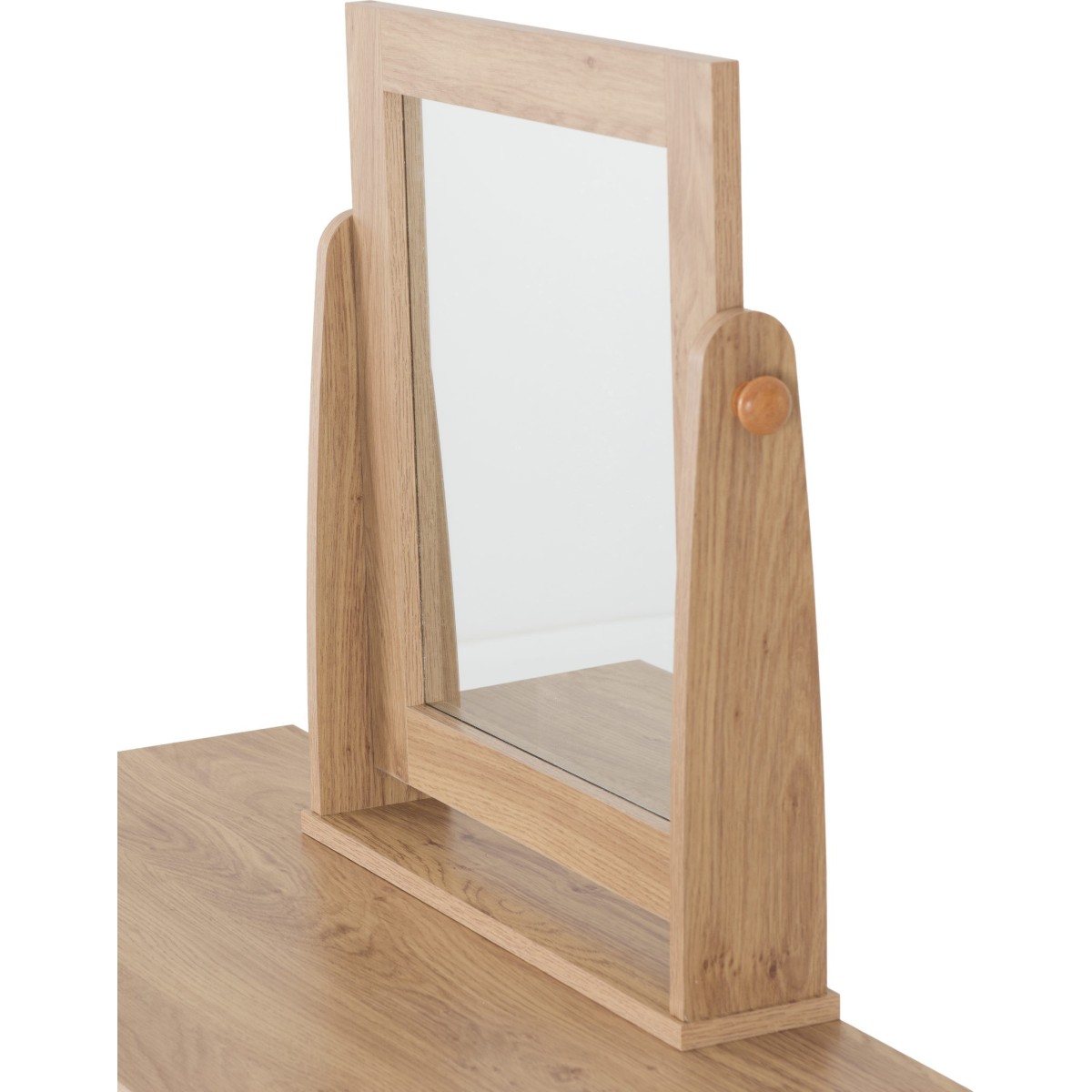 Seville Dressing Table Set - White Gloss/Light...