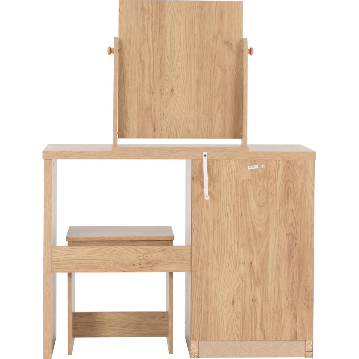 Seville Dressing Table Set - Grey Gloss/Light...