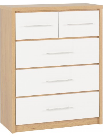 Seville 3+2 Drawer Chest -...