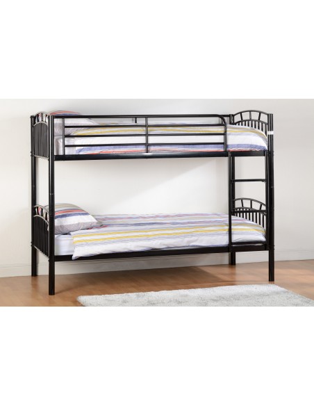 Ventura 3FT Bunk Bedframe - Black