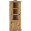 Corona Corner Unit - Distressed Waxed Pine