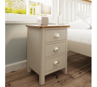 Fontana 3 Drawer Bedside -...