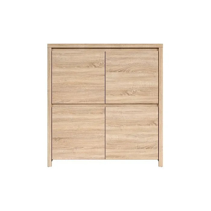 Lincoln 4 Door Storage Locker - Sonoma Oak