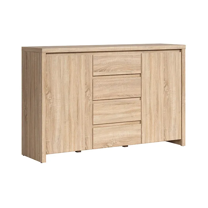 Lincoln 2 Door 4 Drawer Sideboard - Sonoma Oak