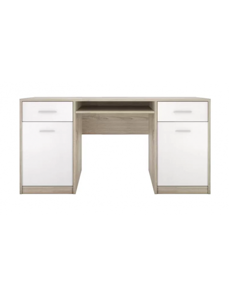 Devon Desk - Sonoma Oak/White