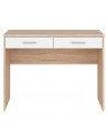Nepo Desk - Sonoma Oak/White