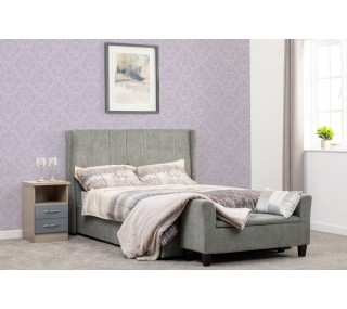 Amelia 5FT Plus Storage Bedframe - Dark Grey Fabric | furniture shop carlow, furniture carlow, furniture naas, furniture wexford, furniture ireland, furniture stores dublin
