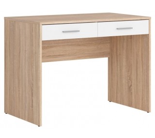 Devon 2 Drawer Desk - Sonoma Oak/White | furniture shop carlow, furniture carlow, furniture naas, furniture wexford, furniture ireland, furniture stores dublin