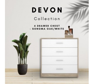 Devon 4 Drawer Chest -...