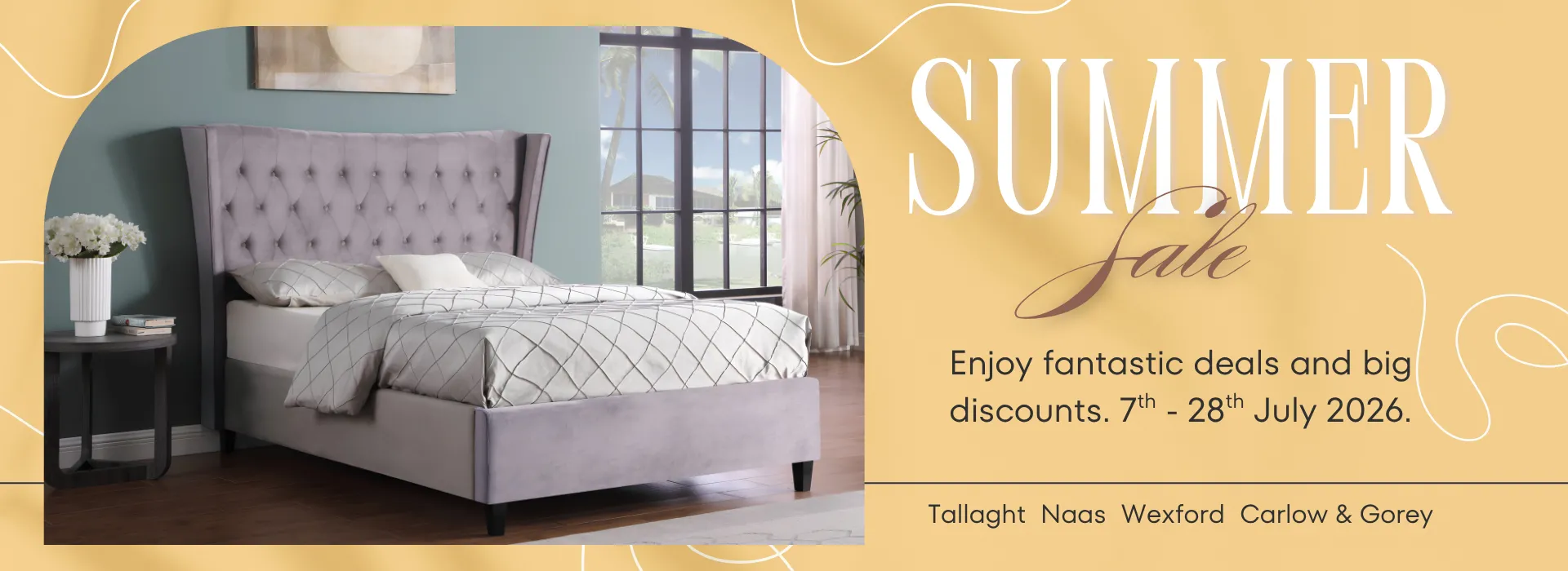 Summer Sale – Fantastic deals 7th–28th July 2026